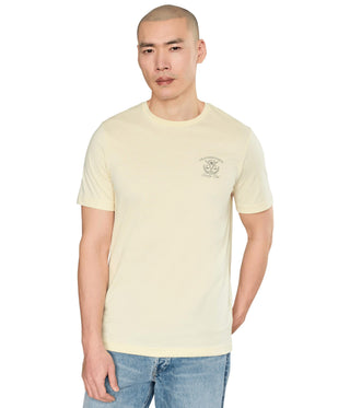 Men's Country Club Tee by TravisMathew – Medium, Cotton, Pear Sorbet, Model A46216