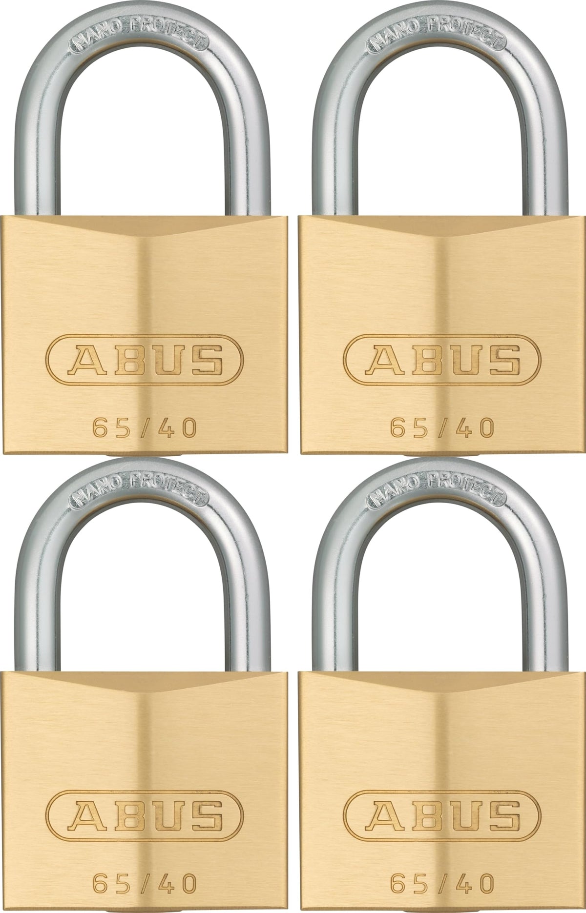 ABUS 1 / Clear / Modern Keyed Padlocks