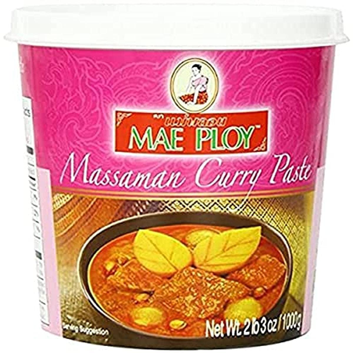Mae Ploy Massaman Curry Paste / 35 Ounce (Pack of 1) / 1 Curry Sauce