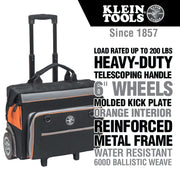 Tradesman Pro Tool Storage Bundle with Rolling Bag + Backpack by KLEIN TOOLS – 200.0 pounds, Orange