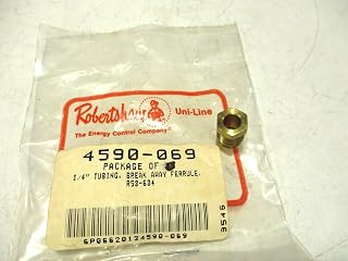 Robertshaw 4590-069 4590 Series Ferrule, 1/4" Tubing