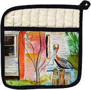 Betsy Drake PT036 Betsys Pelican Pot Holder