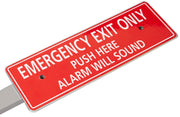 Emergency Door Exit Alarm by Detex – Silver, Model ECL-230D
