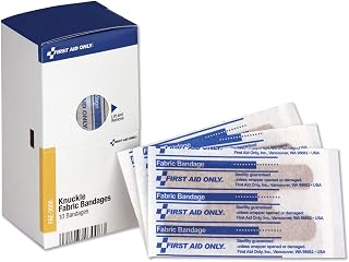 First Aid Only FAE-3008: Sc Refill Fabric Knuckle Bandages, 10/Box
