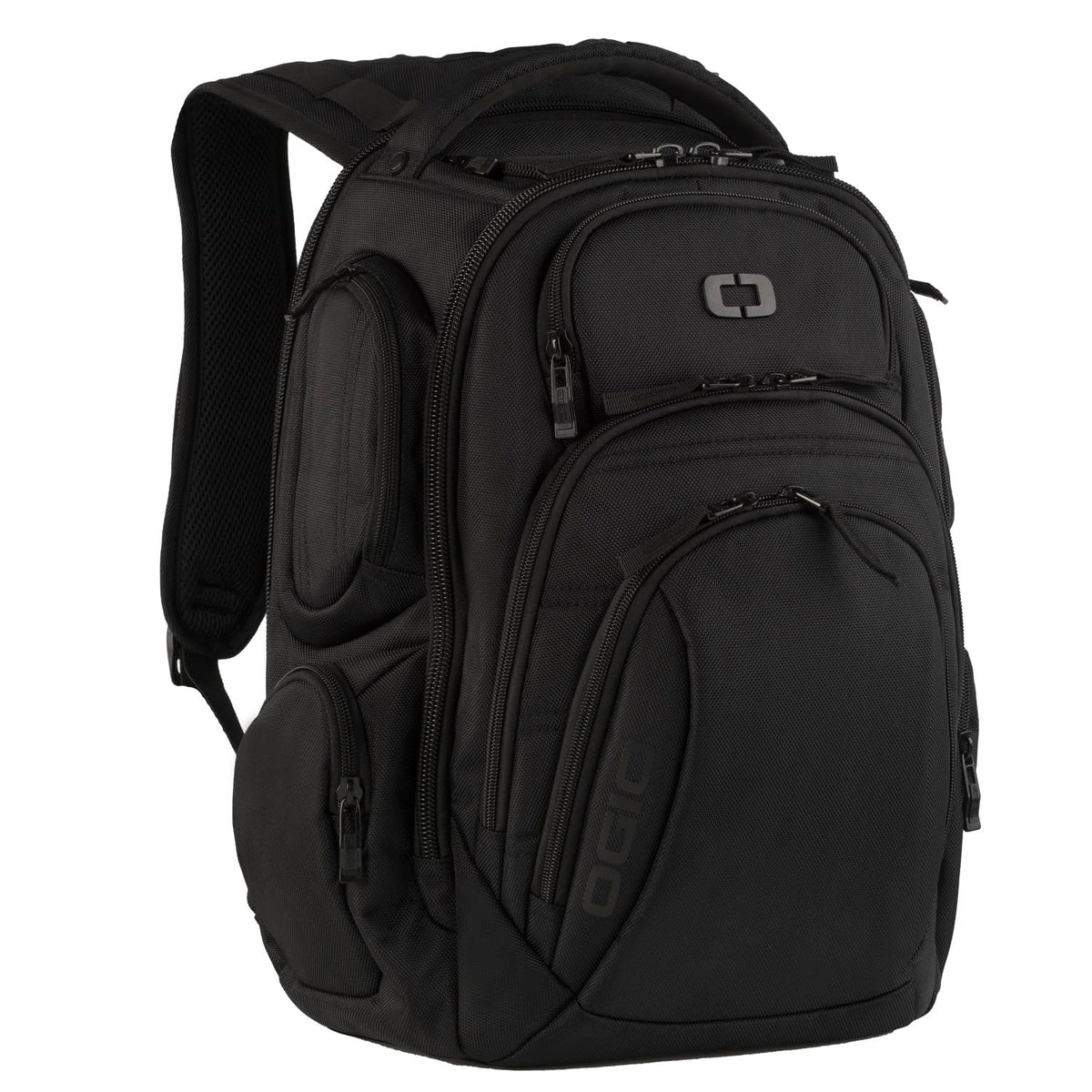 Black Rev Backpack by OGIO – One Size, Polyester, Black, Model 5918037OG