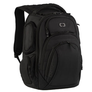Black Rev Backpack by OGIO – One Size, Polyester, Black, Model 5918037OG