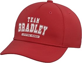 Team Bradley Lifetime Member Family Last Name Adjustable Baseball Hat