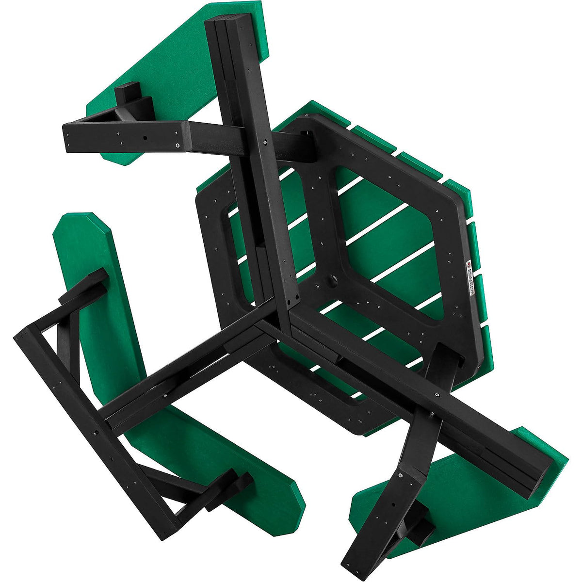Global Industrial Green / Industrial / 1 Picnic Tables