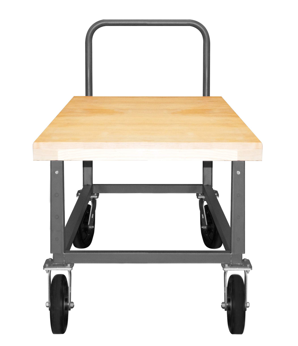 Platform Truck by Durham – One Size, Alloy Steel, Gray, Model WHPTA-WD-3060-8MR-95