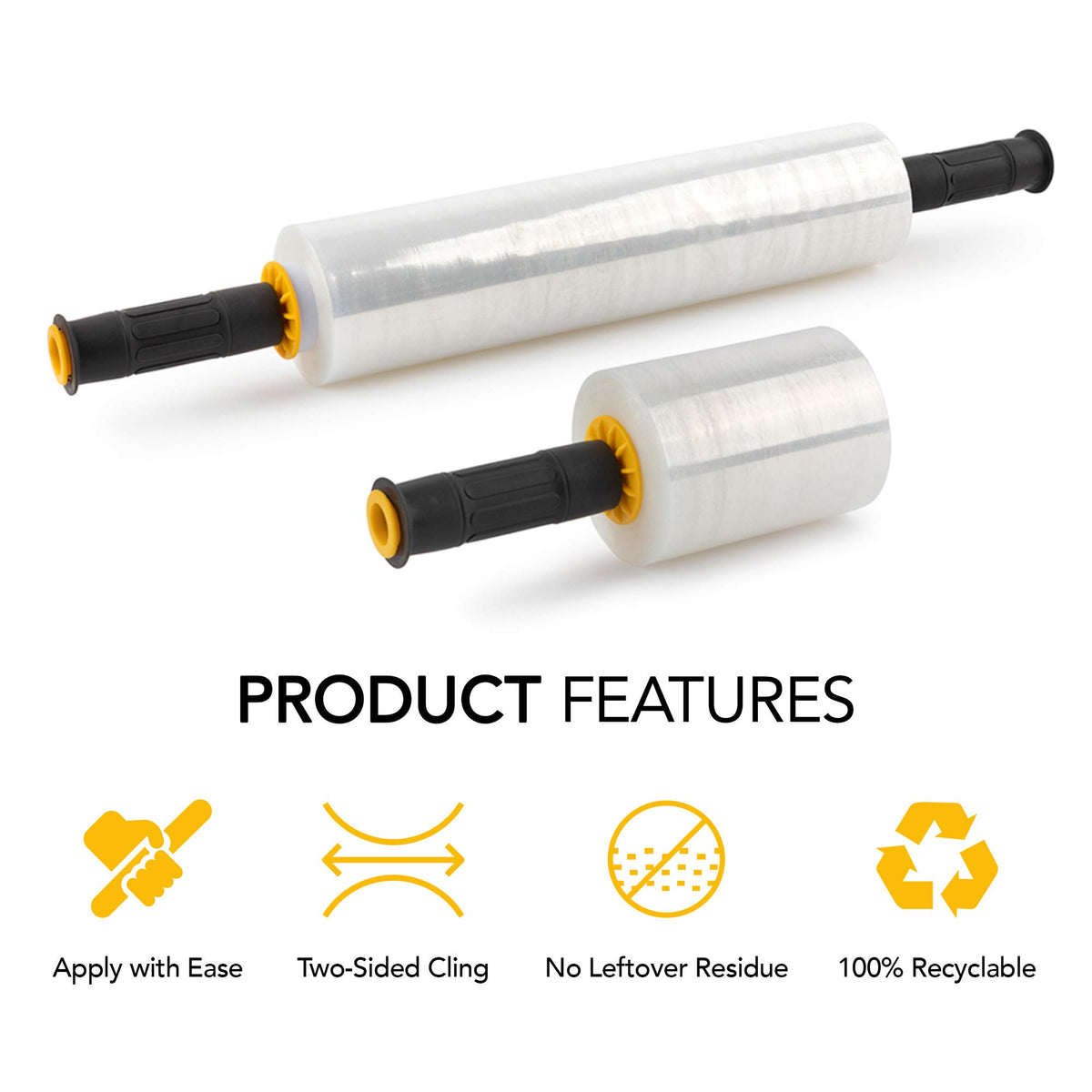 Modern Innovations 4 Count / Clear / Starter Kit Stretch Film