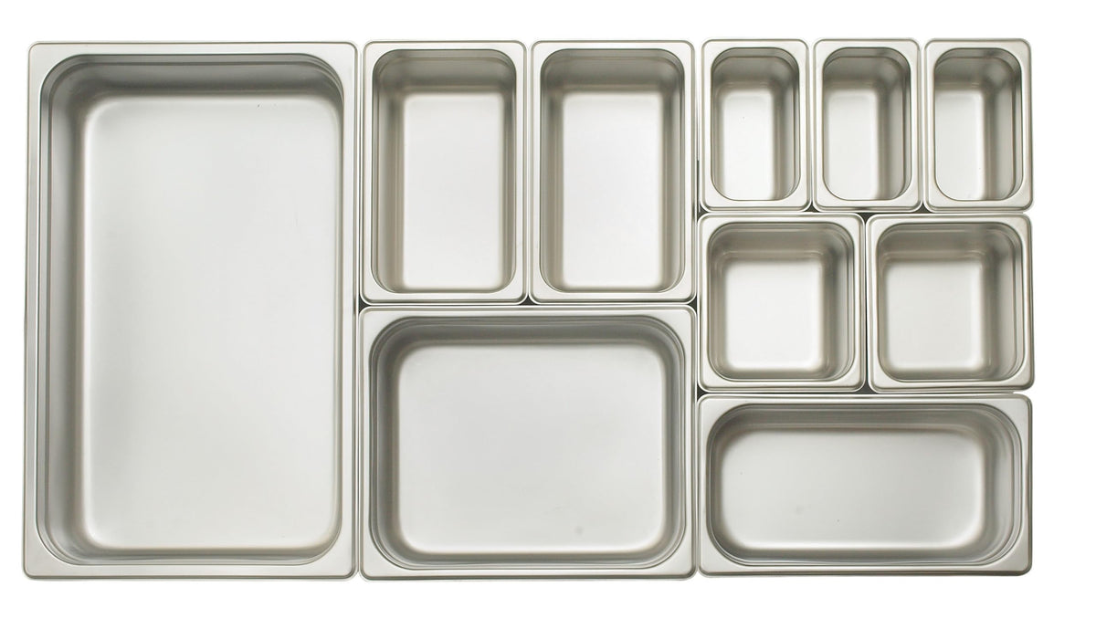 Winco 4" Deep / 24 / Silver Storage & Transport