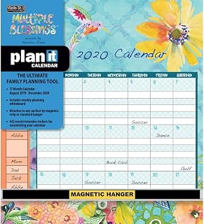 Lang Multiple Blessings 2019-2020 Plan it 17-Month Calendar: Includes Event/Reminder Stickers and Magnetic Hanger