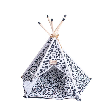 Cat Bed by Armarkat – One Size, Canvas, white, black, Model C46