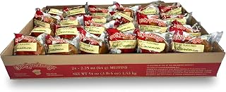 Otis Spunkmeyer Individually Wrapped Smaller Portion Muffins, 2.25 Ounce, 24 Per Pack (Apple Cinnamon)