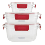 Rubbermaid Set / 6-Piece Set / Red Container Sets