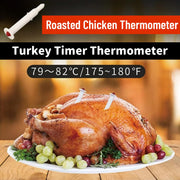 Ktsxxops Poultry Timer, Pop Up Meat Thermometer, Red, Pack of 20