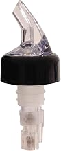 Thunder Group 1 1/4 oz, clear measured liquor pourer with collar, comes in pack of 12