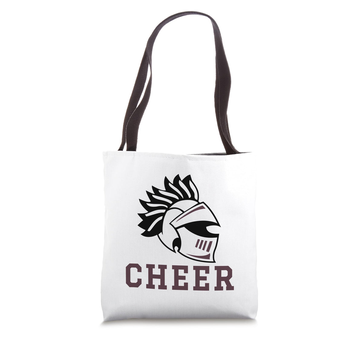 Curtis High School Warriors Cheer Tote Bag by Curtis High School, Staten Island, NY 10301 – 16 inches, White, Model WZWYHAEJ7BSUS_16INCHES