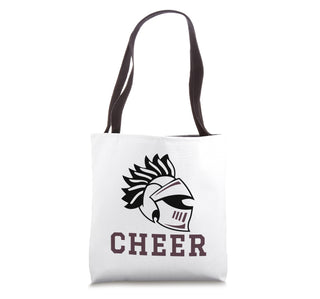 Curtis High School Warriors Cheer Tote Bag by Curtis High School, Staten Island, NY 10301 – 16 inches, White, Model WZWYHAEJ7BSUS_16INCHES