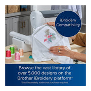 SE2000 Computerized Sewing and Embroidery Machine Bundle by Brother – Model SE2000k1