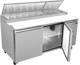 Maxx Cold MXSPP70HC 71" Two-Door Pizza Prep Table