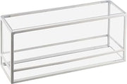 Monterey Collection – Presentation Display – 5W x 15D x 7H – White Powder Coated Metal, Acrylic