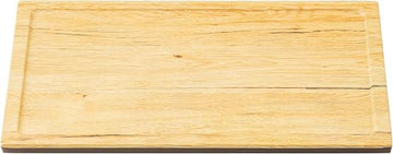 Tablecraft Serving Tray, 10.375" x 6.375" x 0.625" Brown Melamine with Timber Decal, Fits Fourth Size Gastronorm Crates, Decorative Professional Serving Surface for Catering, Buffet, and Display