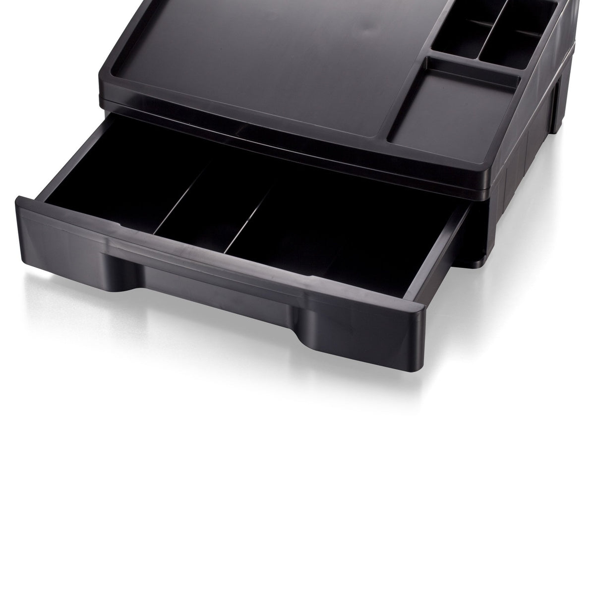 Recycled Drawer with Two Letter Trays by Officemate – Black, Model 26094