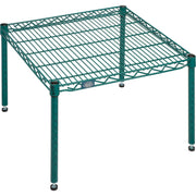 Poly-Green Wire Dunnage Rack by Nexel – Wire, Green, Model P2424G