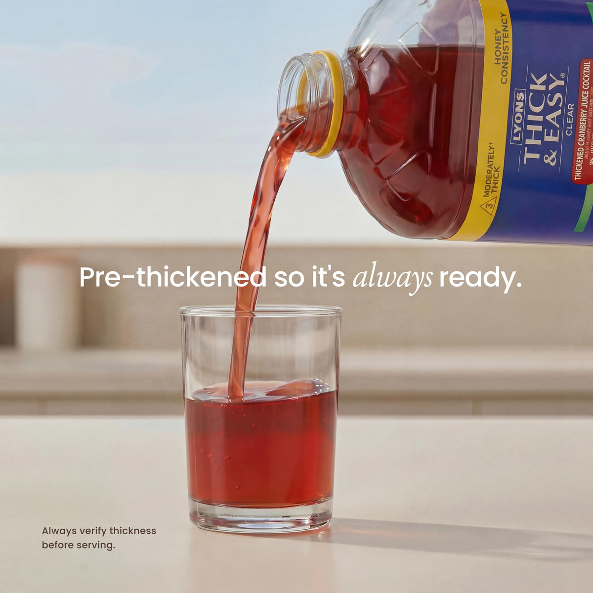 Thick & Easy Cranberry / 46 fl oz / Level 3, Honey Fruit Juice