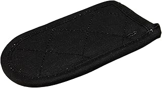 Lodge Fabric Machine Washable Hot Handle Holder, 1-Pack, Black