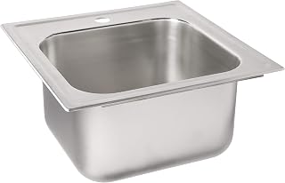 Elkay DPC12020101 Dayton Single Bowl Drop-in Stainless Steel Laundry Sink, 24 Inch