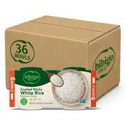 Sticky White Rice by bibigo – 7.4 Ounce (Pack of 36), Pack of 36