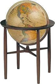Replogle Globes Austin Replogle Globes Illuminated Austin Globe, Off/White, Large
