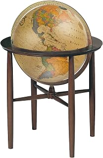 Replogle Globes Austin Replogle Globes Illuminated Austin Globe, Off/White, Large