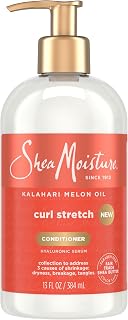 Shea Moisture Curl Stretch Conditioner Type 4 Hair 13oz | For Type 4 curls - deeply moisturizes, detangles and repairs with Kalahari Melon Oil and Hyaluronic Serum.