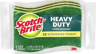 Scotch-Brite Heavy Duty Scrub Sponge, 24 Pack