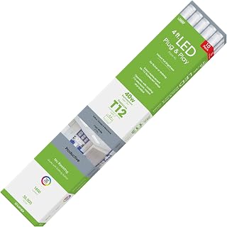 Feit Electric 90740 - T1248/840/LEDG2/10 LED Straight T12 Tube Light Bulb for Replacing Fluorescents