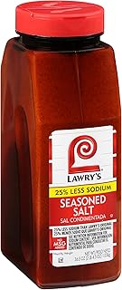 Lawry's 25% Less Sodium Seasoned Salt, 36.5 oz