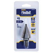 Unibit #9 Df 7/8 and 1 1/8" 2 Sz () by IRWIN – 7/8 and 1 1/8", Navy, Grey, Model IWAS10239DF