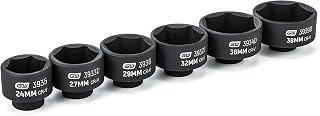 6 Pc. Oil Canister Socket Set Service Kit by GEARWRENCH – Alloy Steel, Black, Model 41890