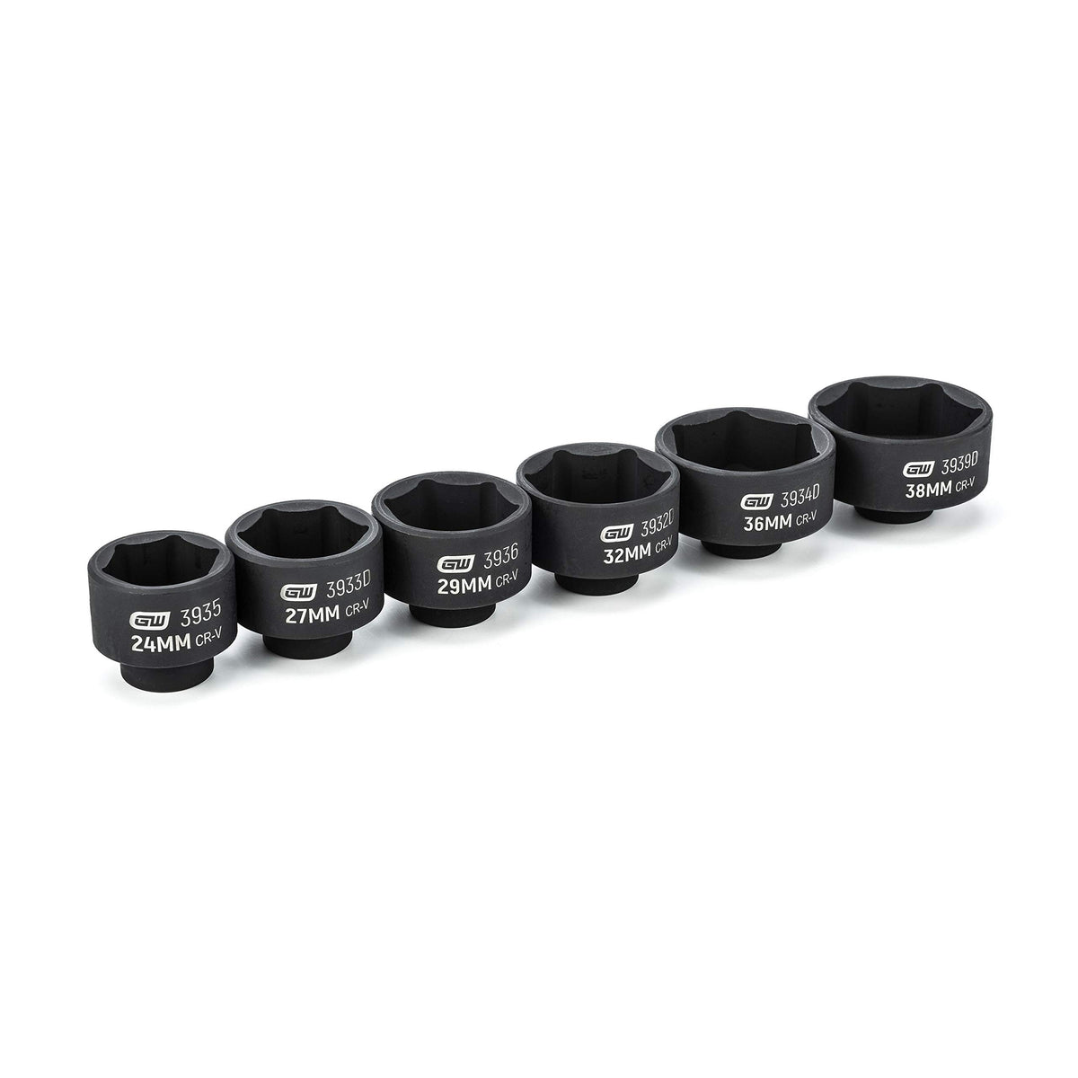 6 Pc. Oil Canister Socket Set Service Kit by GEARWRENCH – Alloy Steel, Black, Model 41890
