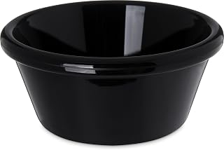 Carlisle FoodService Products 4312603 San Smooth Ramekin, 6 O, 1.8" Height, 3.9" Width, 3.9" Length, San, Black