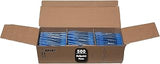 BIC Round Stic Xtra Life Blue Ballpoint Pens, Medium Point, 500-Count
