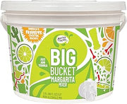 MASTER OF MIXES BigBucket Margarita Mix, 96 fl oz | Premium Lime & Lemon Juice | Ready to Use, Large Format Container, for Frozen or Chilled Drinks, Dispensing Spout Design