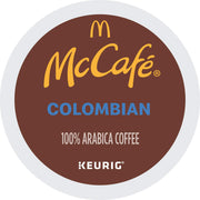 Colombian, Single Serve Coffee Keurig K-Cup Pods, Medium Roast, 96 Count (8 Packs of 24) by McCafe – 24 Count (Pack of 8), Pack of 8, Model 10043000080396