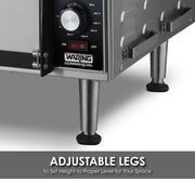 Waring Double Deck - Dual Chamber / Silver / 137.2 cubic_inches Countertop Pizza Ovens