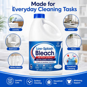 Low-Splash Bleach by Generic – 121 Fl Oz (Pack of 1)