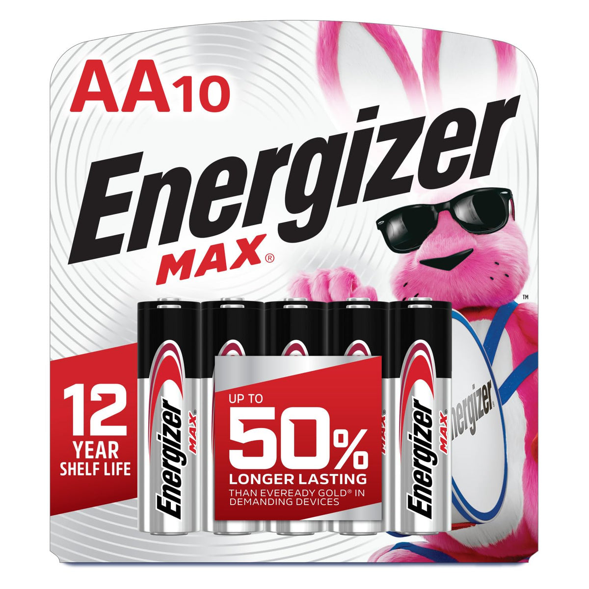 Energizer Multicolor / 10 Count (Pack of 1) / AA AA