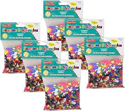 CLI CHL40425-6 Charles Leonard Glittering Sequins with Spangles, Pre-K+, 4 oz. Per Pack, 6 Packs (CHL40425-6)